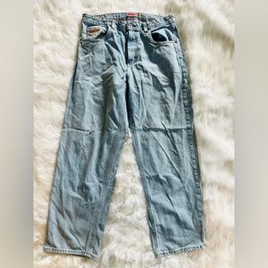 Vintage Empyre Embroidered Relax Fit Jeans Size 34 Streetwear Skate Jeans